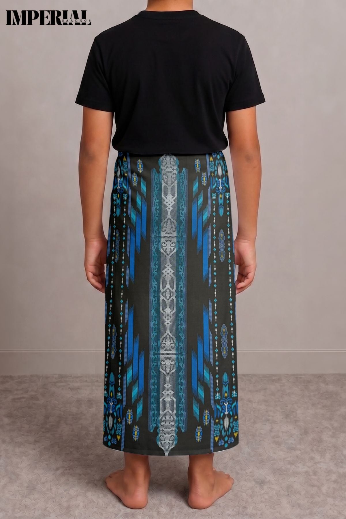 JUNIOR ARDAN LSR SARONG - IMPERIAL BLUE