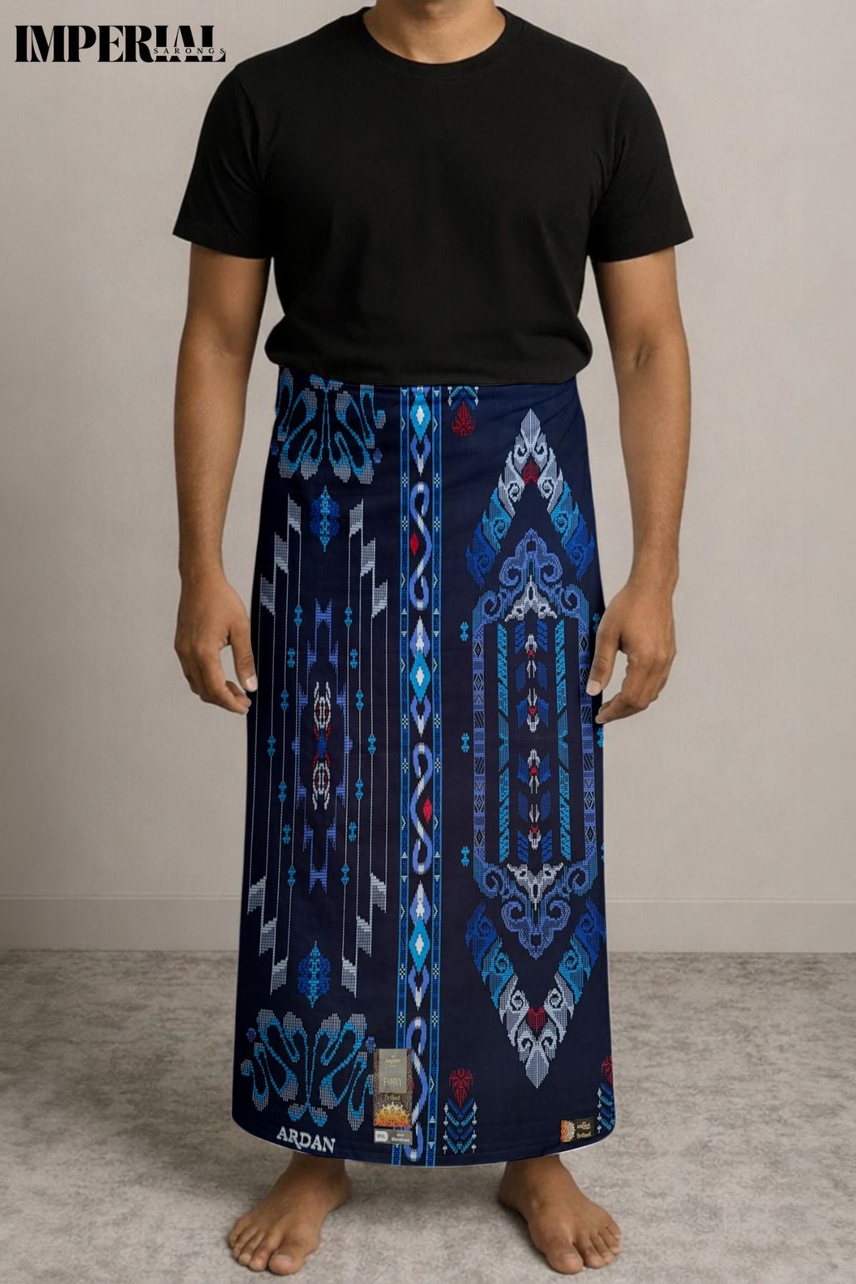 ARDAN MNL SARONG - SAPPHIRE BLUE