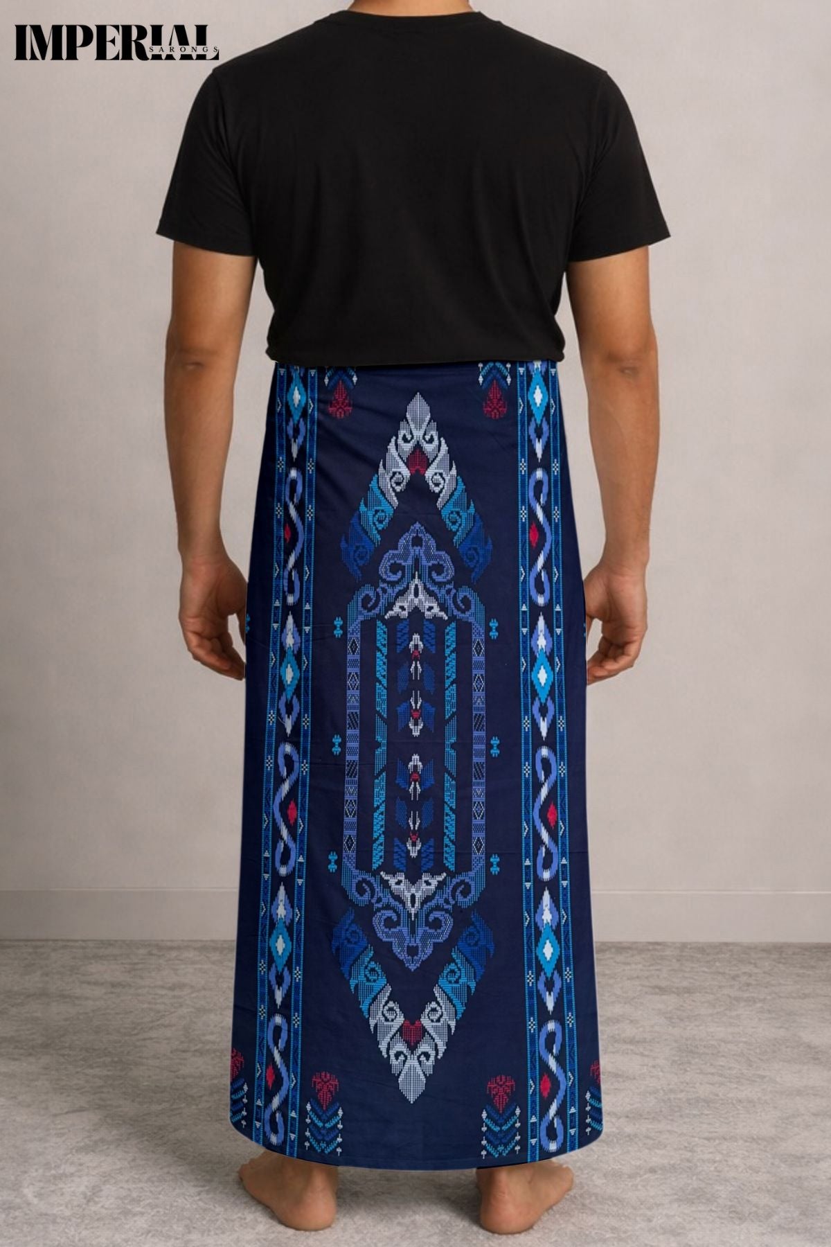 ARDAN MNL SARONG - SAPPHIRE BLUE