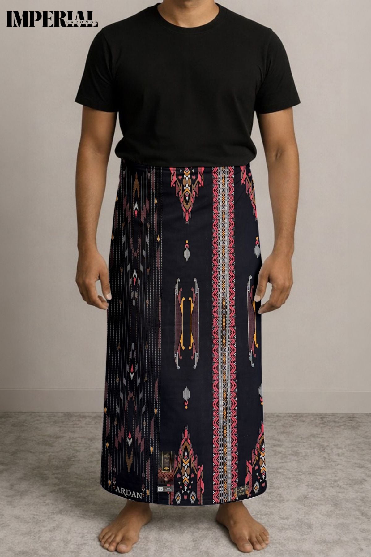 ARDAN KLM SARONG - ROSE NOIR