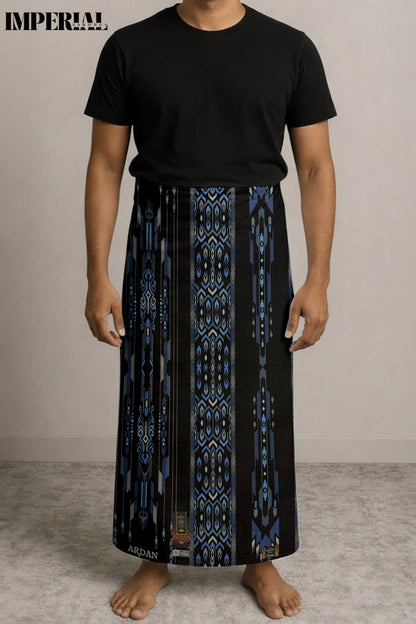 ARDAN KRA SARONG - SAPPHIRE NOIR