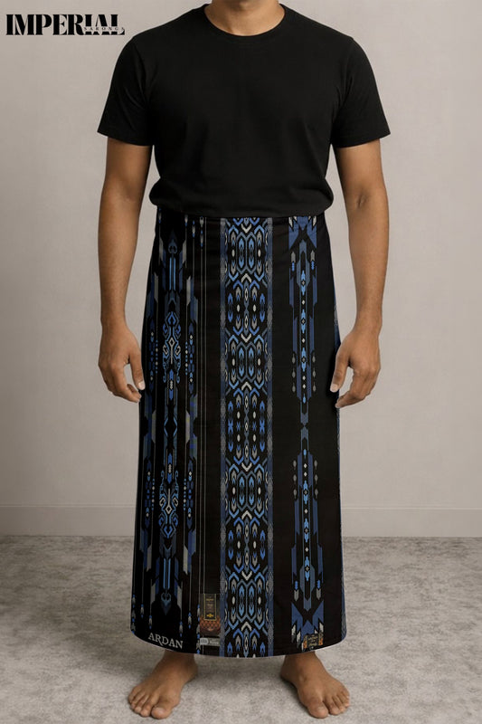 ARDAN KRA SARONG - SAPPHIRE NOIR