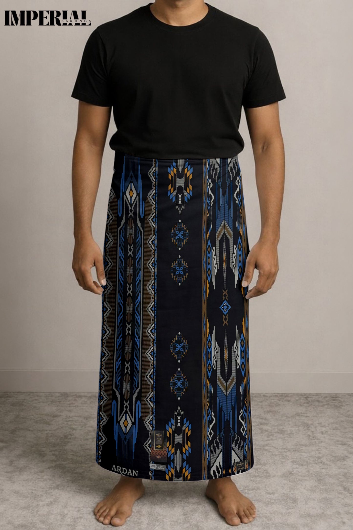 ARDAN RMB SARONG - ROYAL MIDNIGHT